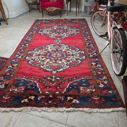 Wool Hand Knot Oriental Rug 10’4”x5’4”