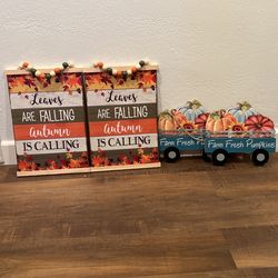 Fall/Autumn/Thanksgiving Decorations