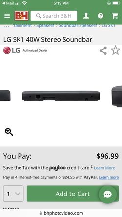 *Lower Price LG SK1 Soundbar
