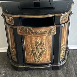 Beautiful faux engraved cabinet