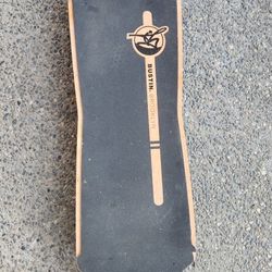 Dropped deck longboard busting Brooklyn bear trucks orangutan wheels