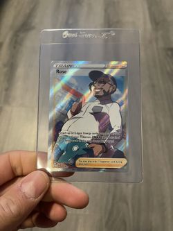 Rose 071/072 - Trainer - Shining Fates - Pokémon Full Art Holo Rare - NM
