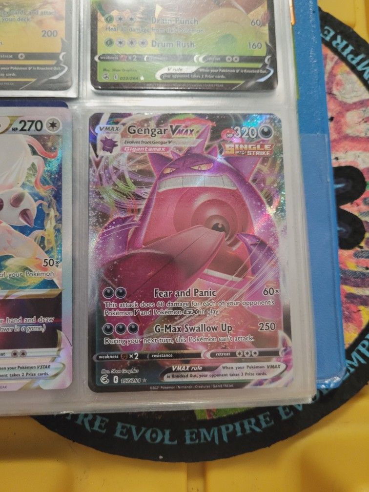VMax Rare Pokémon Cards