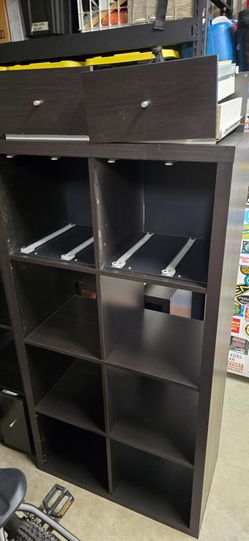 Ikea Kallax shelving units