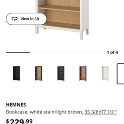 IKEA HEMNES Bookcase, Delivery Available 