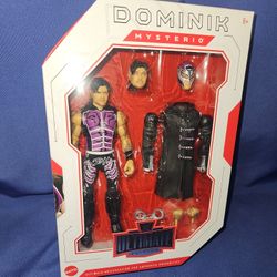 WWE Dominik Mysterio Ultimate Edition Series 23 Wrestling Figure Judgement Day!!