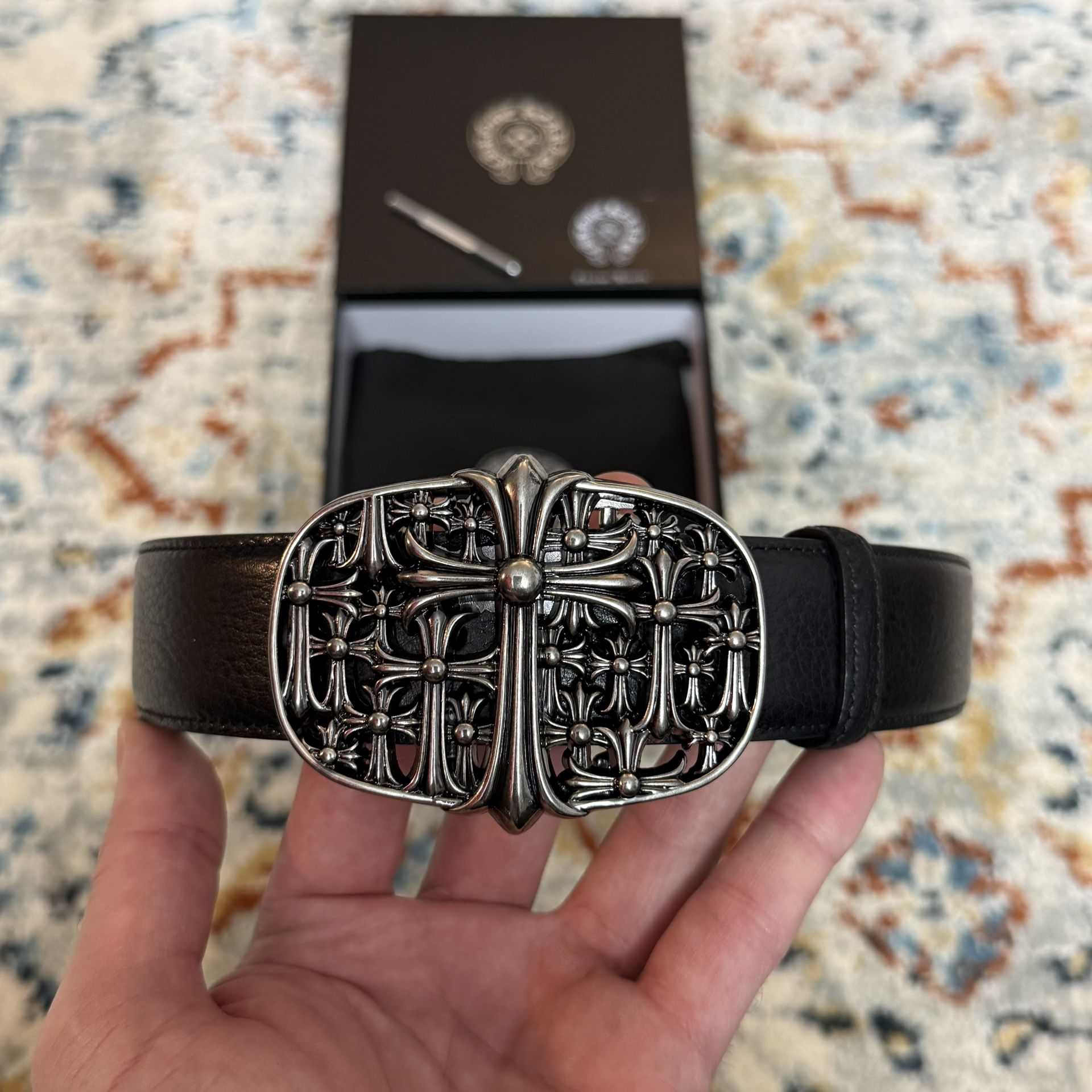Chrome Hearts Original Leather Belt