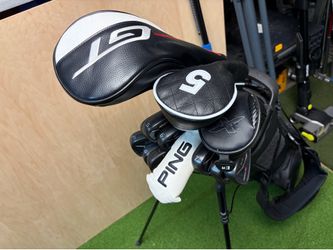 Premium blacked out golf set