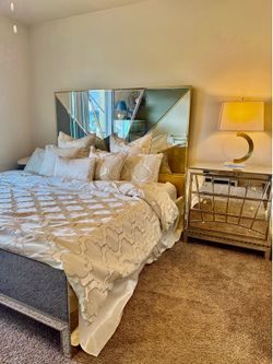 Luxury king bed  micheal Amini set