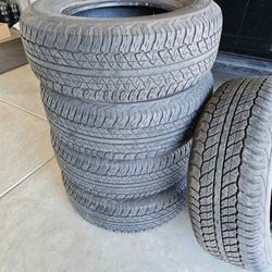 5 Dunlop Dunlop Grandtrek AT20 TIRES - P265/70R17