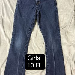 Youth Girls 10R Boot Cut Jeans