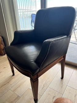 Leather executive chair