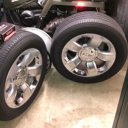 Set Of 4 Tires and Rims.