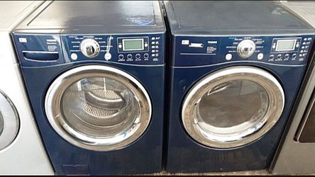 LG THROMM WASHER AND DRYER