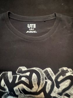 KAWS x Uniqlo UT Black Graphic T-Shirt XL