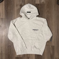Light Oatmeal Essentials Hoodie 