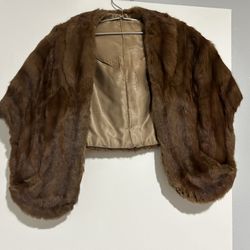 Vintage mink shawl, Great condition