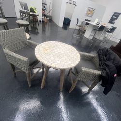 Nautica Outdoor Patio Furniture 3 Piece Set 1 Table 2 Chairs. New for Sale in Highland Hills OH OfferUp