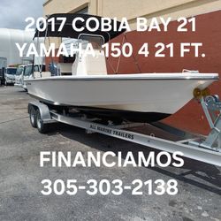 2017 COBIA BAY 21 YAMAHA 115 4 STROKE 21' FT. 