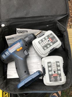 Cordless Ryobi drill