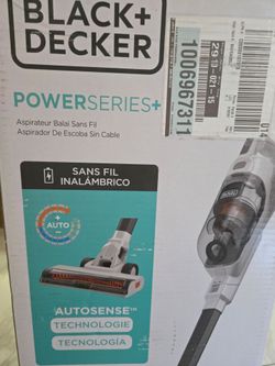 Black + Decker POWERSERIES+ 20-Volt Li-Ion Cordless Bagless Stick Vacuum Cleaner