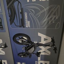 Jetson Adult Axle X 12" Step-Over Electric Folding Bike - Black: 15.5 mph, 220 lb Capacity