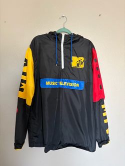 MTV Music Television Windbreaker Anorak Jacket