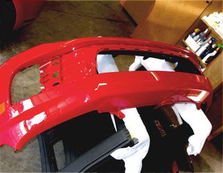 Car Body Part Paint Jobs