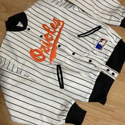 Vintage Baltimore Orioles Bomber Jacket 