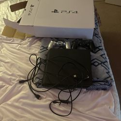 PS4 And Two Controllers