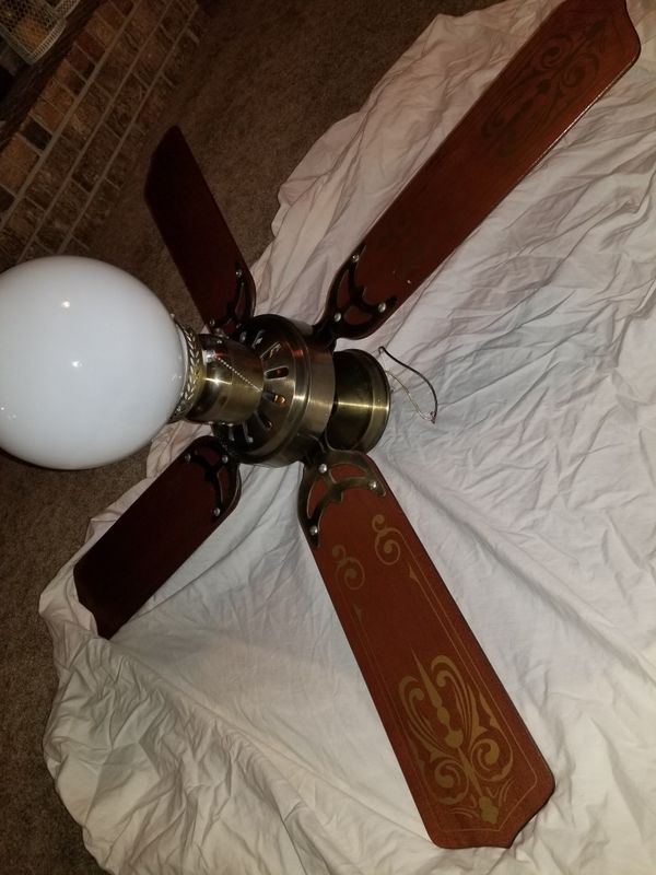 Vintage Brass 42 Ceiling Fan For In Pasadena Tx Offerup Vintage Brass 42 Ceiling Fan