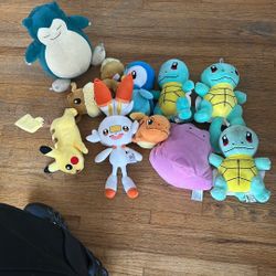 Pokémon Fluffy Dolls