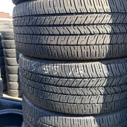 Set Of Tires (4) 245-55-18 Goodyear 