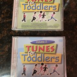 Tunes For Toddlers Cd’s .. New Unwrapped