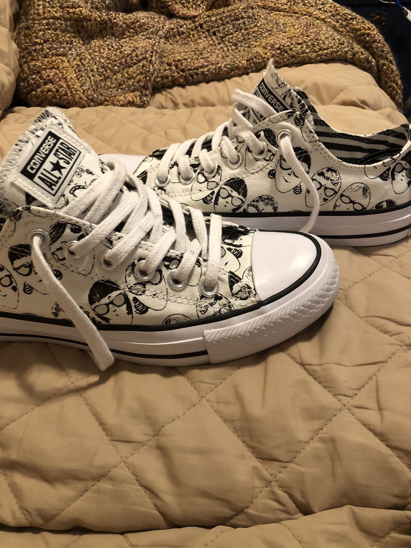 Andy Warhol Converse All Star Men’s 4.5, Women’s 6.5
