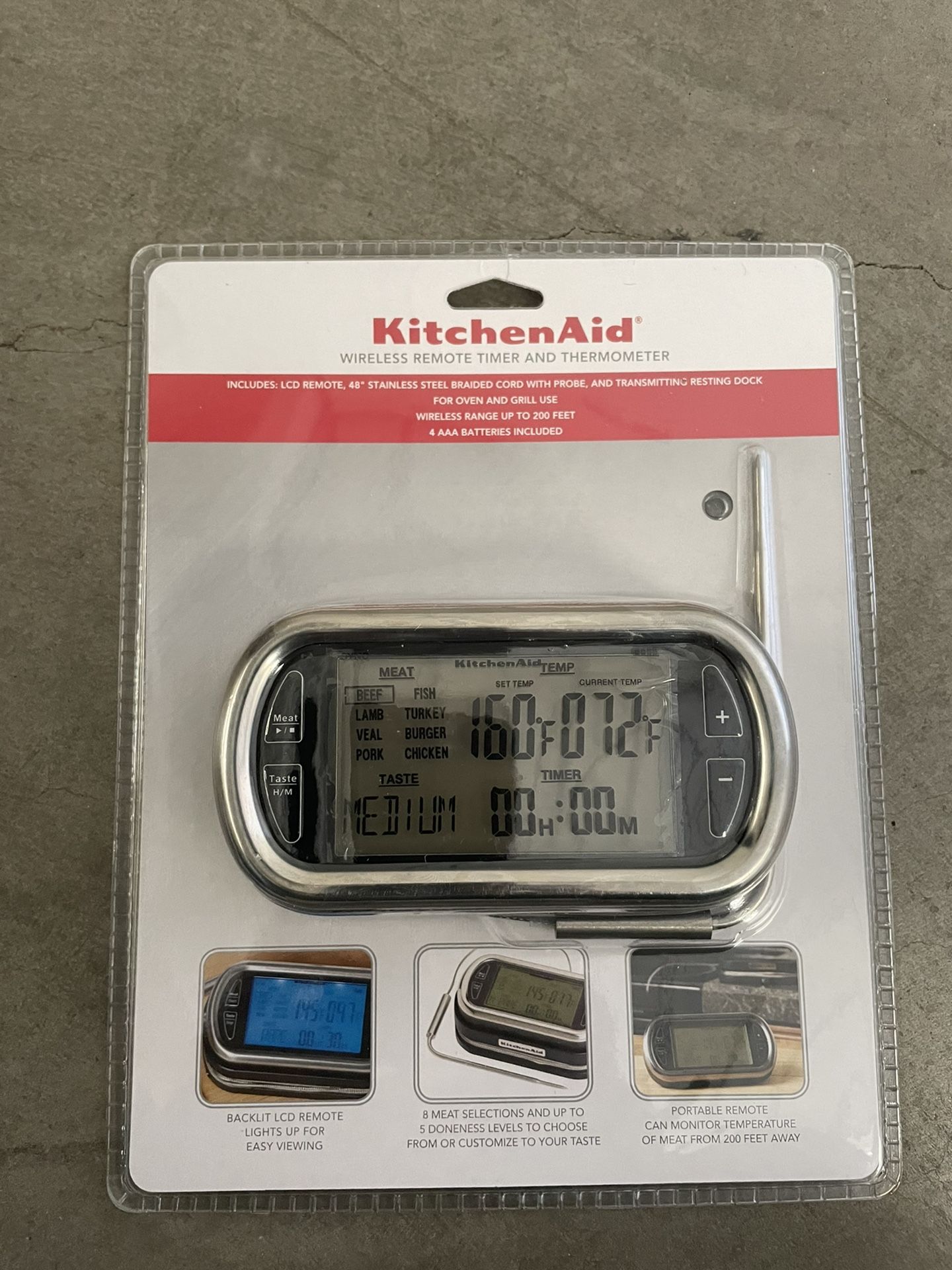 KitchenAid Wireless Remote Timer and Thermometer