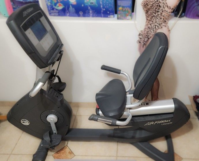 Lifecycle Recumbent Exercise Bike