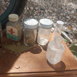 Indeed glass bottles and jars