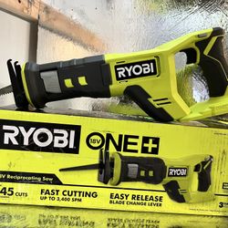 RYOBI ONE+ 18V Cordless Reciprocating Saw (Tool Only)
