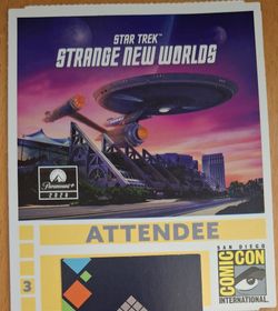 Comic con san diego. Saturday badge. Male