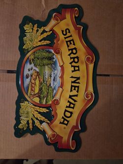 Sierra Nevada Metal Sign