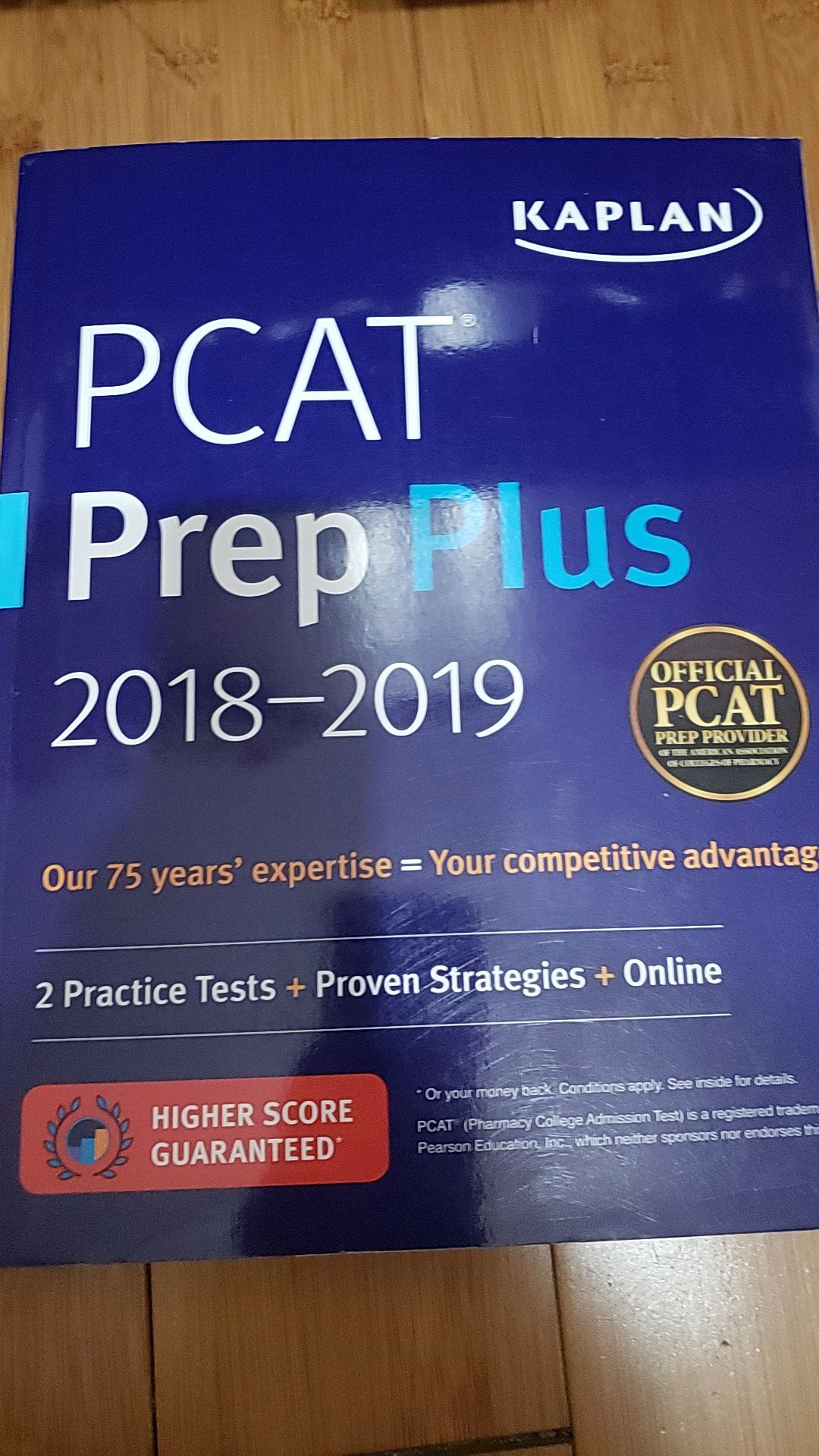 PCAT Prep Plus 2018-2019 Kaplan
