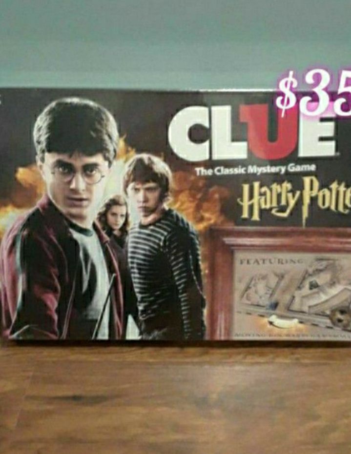 Harry Potter Clue Gameboard