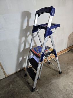 Werner ladder for painter, 3 steps, 300 lb