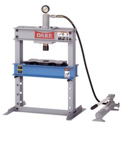 Dake H-Frame Utility Hydraulic Bench Press B-10, 10 ton, 36" height - 972200