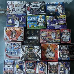 Mega Boxes Blaster Boxes Football Baseball Basketball Cards See Pics Read Description