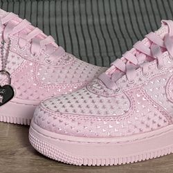 Nike Air Force 1 Low Valentine's Day Pink Foam 2026 Sneakers | Womens Size 5 | IQ9965-601