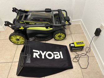 40V HP Brushless 20" Cordless Self-Propelled Lawn Mower Kit (w/ 6.0 Ah Battery & Charger)