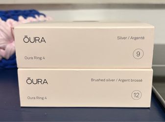 Oura ring, size 9 and 12