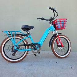 New EBC Electric bike company ebike 24x3 upgraded tires